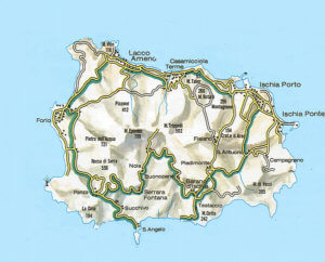 Cartina dell'isola